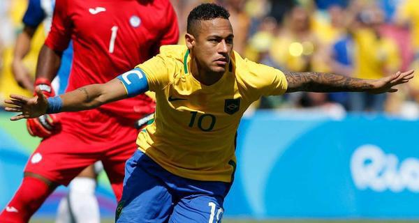 Neymar eyes gold with the nation pinning its hope on him