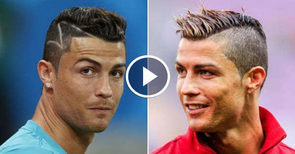 The Coolest Hairstyles Of Cristiano Ronaldo [HD]