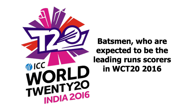 Best Batsman of T20 Worldcup 2016