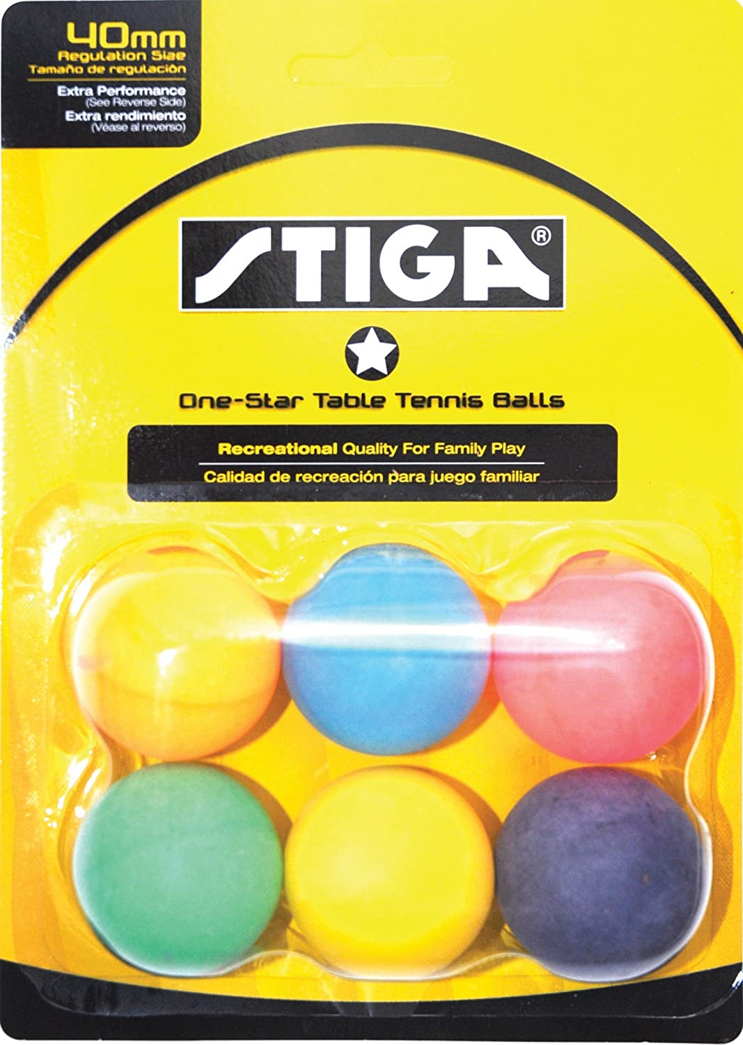 STIGA 1-Star Assorted Recreational