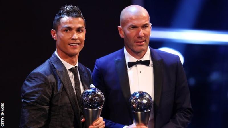Cristiano Ronaldo beats Lionel Messi to win Fifa best male player award