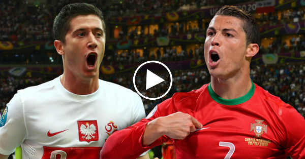 Cristiano Ronaldo VS Robert Lewandowski – Best Players [Video]