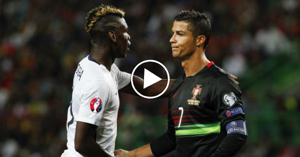 Cristiano Ronaldo Vs Paul Pogba – Goals & Skills [Video]