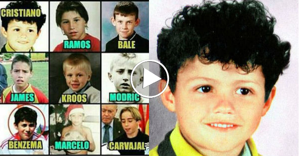 15 Real Madrid Footballers When They Were Kids [Video]