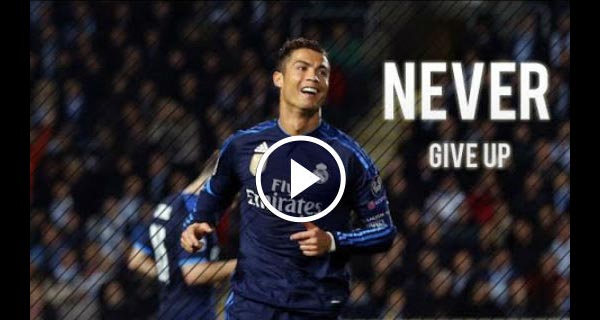 Never Give Up – Cristiano Ronaldo – Everyone Makes Mistakes [Video]