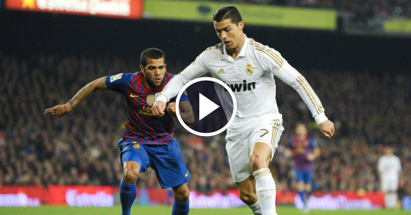 Cristiano Ronaldo vs Dani Alves – The Battle [Video]