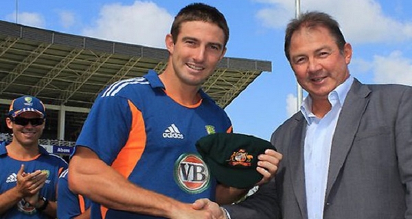 Father Son cricketers duet Geoff Marsh and Shaun Marsh