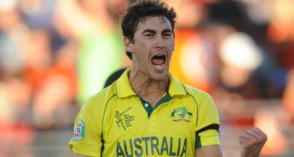 Most consecutive five wicket hauls Mitchell Starc
