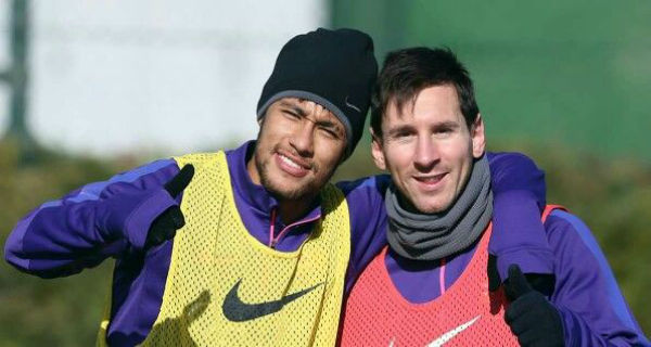 Messi praises Neymar