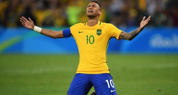 Neymar gives Brazil first soccer gold