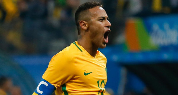 Neymar scores first Olympic goal