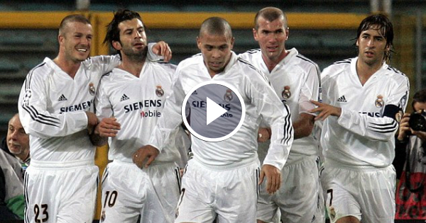 Real Madrid Galacticos – Best Teamwork Goal Ever [Video]