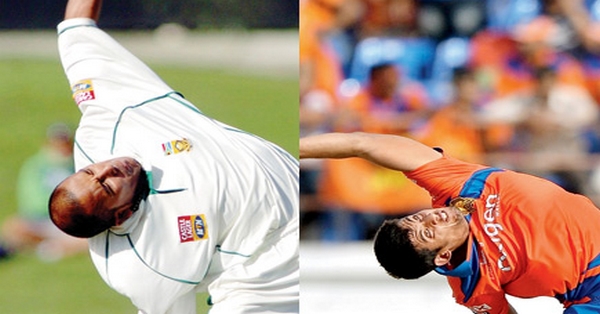 Who has got the weirdest bowling action in Cricket?